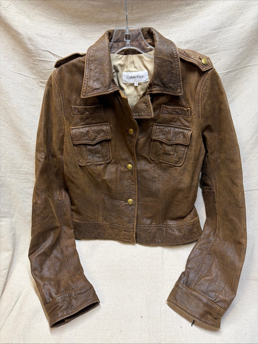 Calvin Klein Leather Jacket